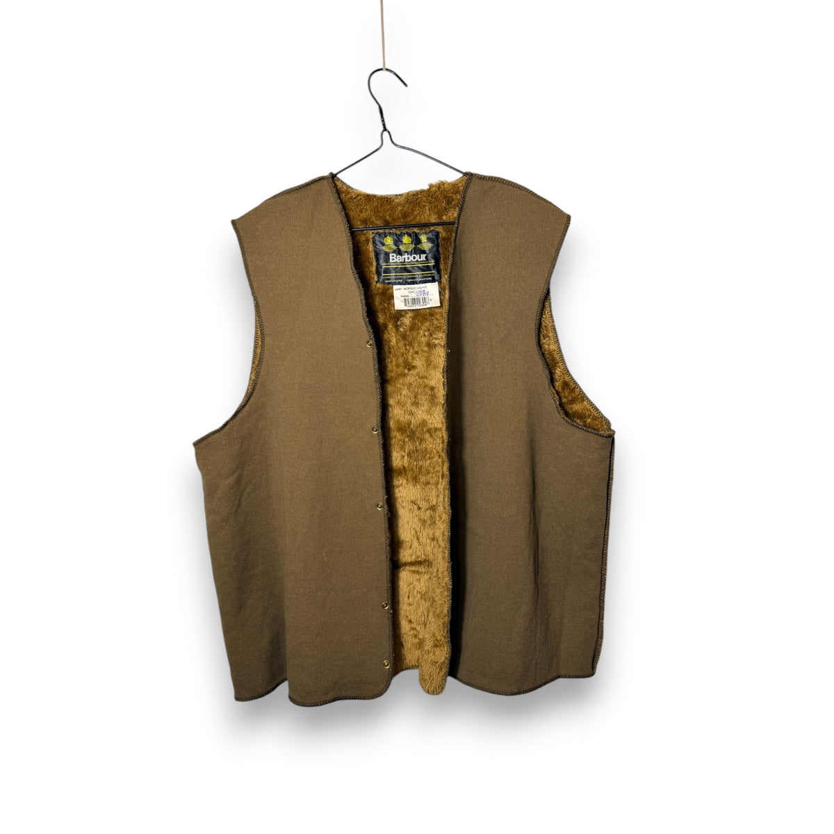 Barbour A297 C44 Body Warmer Liner – Button Version – Vintage Jacket Inner Liner