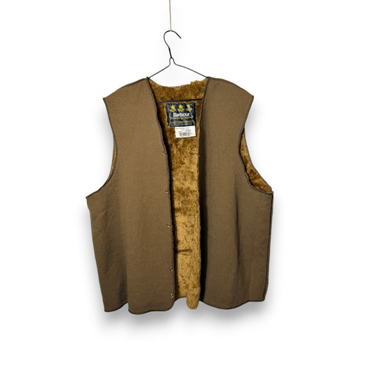 Barbour A297 C44 Body Warmer Liner – Button Version – Vintage Jacket Inner Liner