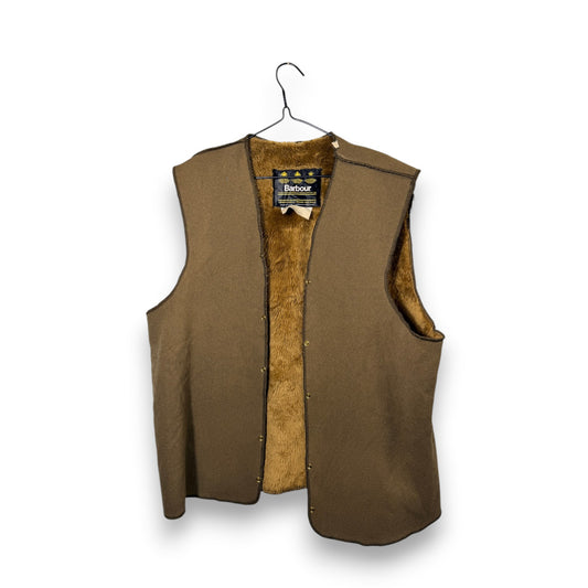 Barbour A297 C44 Body Warmer Liner – Button Version – Vintage Jacket Inner Liner
