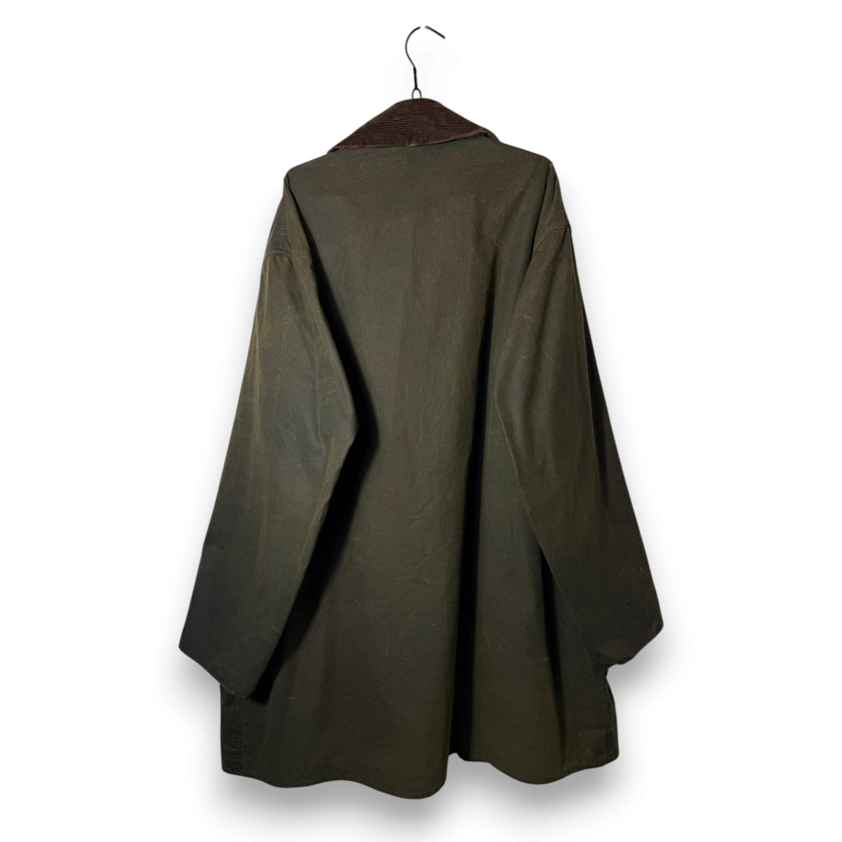 Barbour A200 Border Wax Jacket C50 Sage Green XXXL Vintage 90s